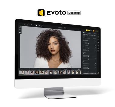 screenshot of Evoto AI